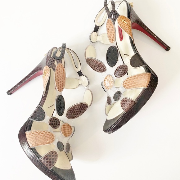 Cesare Paciotti Shoes - Cesare Paciotti $780 High Heel Platform Sandal - Sz 39.5